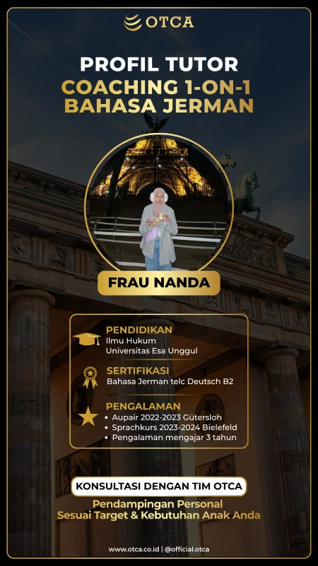 Profil Tutor Frau Nanda