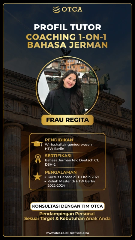 Profil Tutor Frau Regita