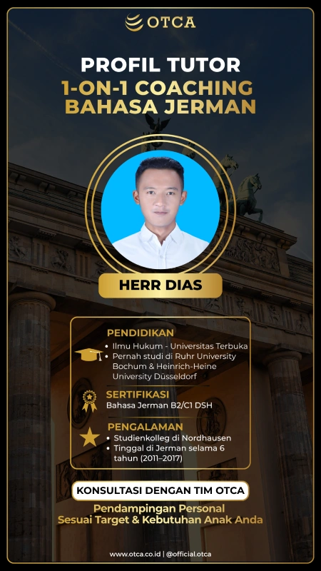 Profil Tutor Herr Dias